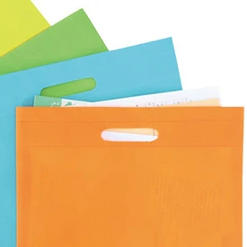 説明会などでの書類入れで大活躍