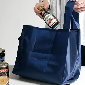 買い物袋で折り畳み形状は主婦層に人気