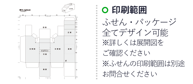 ポストイット DGDトラックボックス・大　(3mpost194)　ふせん・パッケージ全てデザイン可能※詳しくは展開図をご確認ください※ふせんの印刷範囲は別途お問合せください