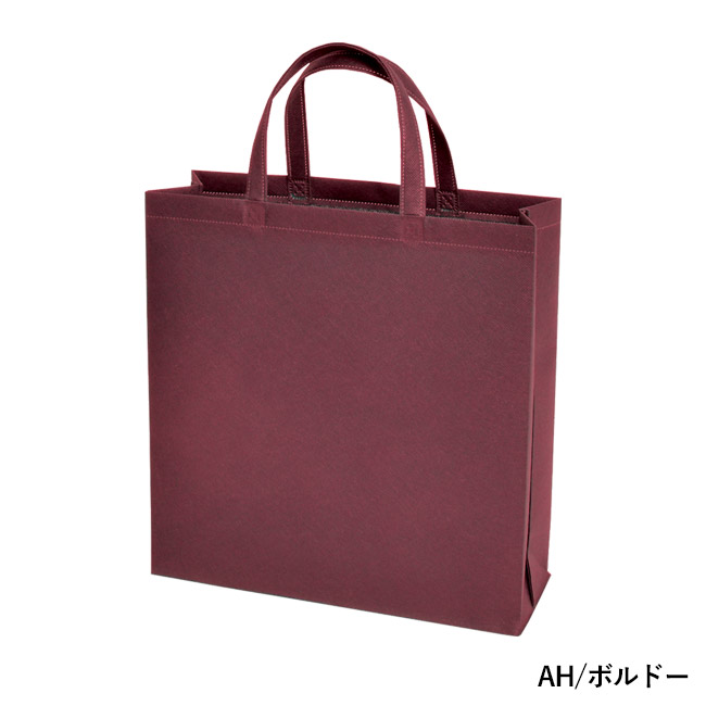 不織布バッグスクエアトート100(小)(SNS-2900008)AH/ボルドー