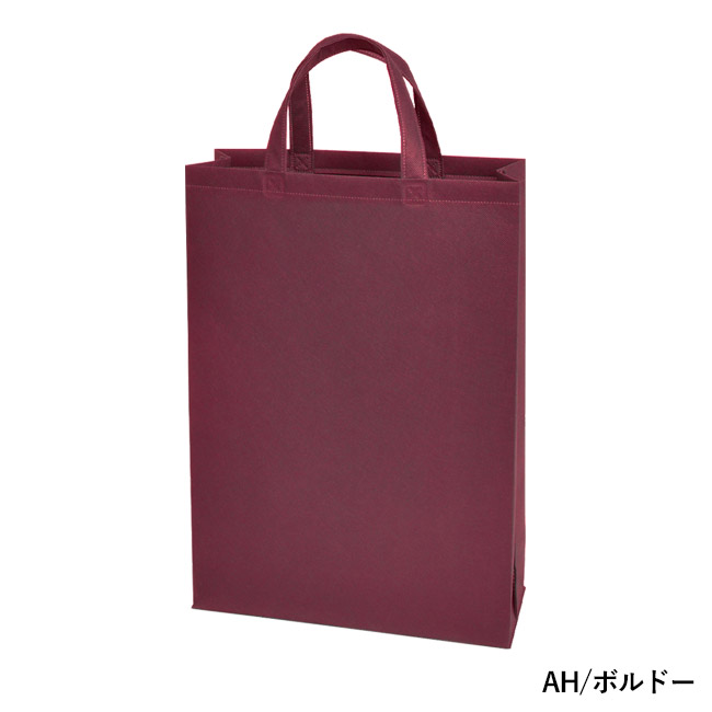 不織布バッグスクエアトート100(中縦)(SNS-2900010)AH/ボルドー