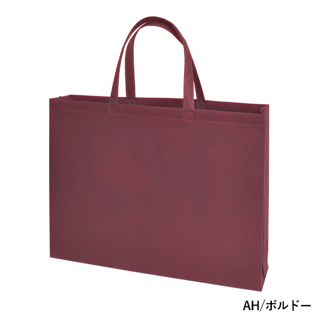 不織布バッグスクエアトート100(大)（SNS-2900011）AH/ボルドー