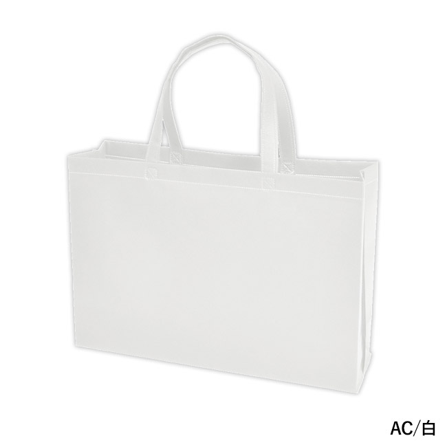 不織布バッグスクエアトート 75(中横)(SNS-2900016)AC/白