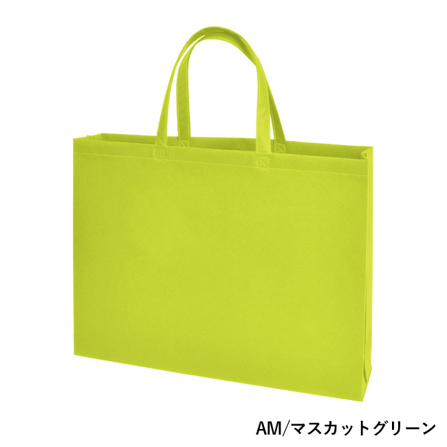 不織布バッグスクエアトート 75(大)(SNS-2900018)AM/マスカットグリーン