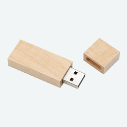 木製ＵＳＢメモリー　１６ＧＢ