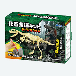 化石発掘キット　ティラノサウルス