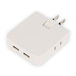 USBポート付コンセントタップ