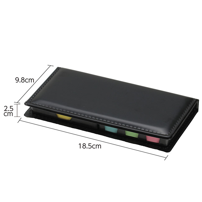 卓上メモ＆付箋セット（SNS-1700165）本体サイズ