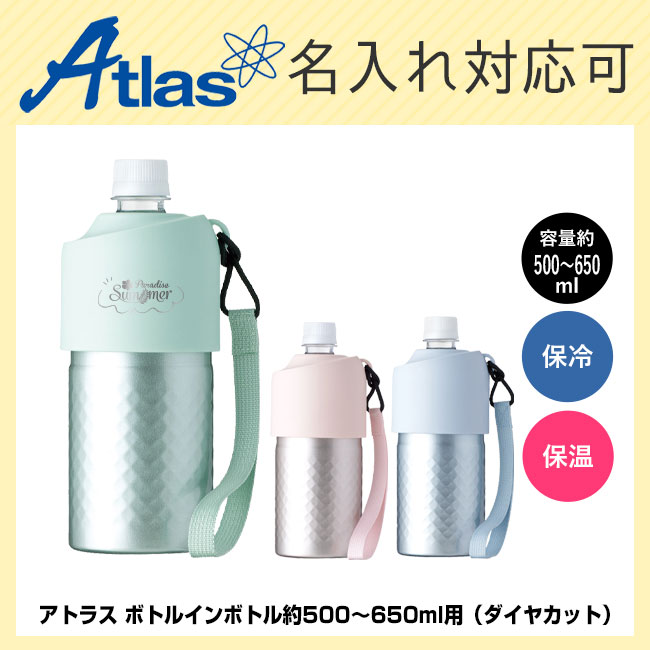 アトラス ボトルインボトル約500～650ml用（ダイヤカット）（ABIB-AN）