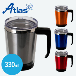 アトラス 中空ステンレスマグカップ330ml【在庫限り商品】