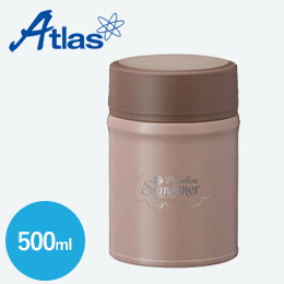 アトラス Bilunch（ビランチ）中栓付きフードポット 500mL