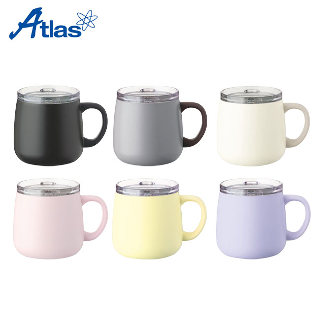 アトラス スライド蓋付きマグカップ280mL（AFSM-300）本体カラー展開