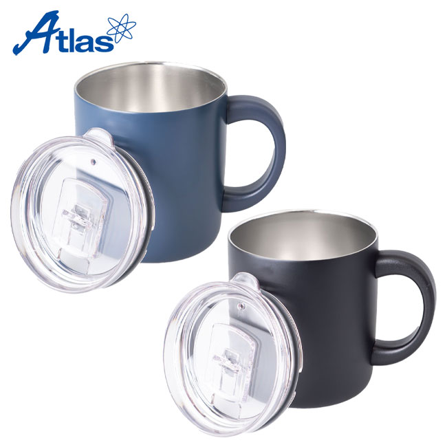 アトラス スライド蓋付きマグカップ300mL（AFSM-301）本体カラー展開