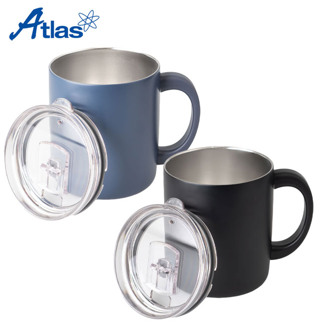 アトラス スライド蓋付きマグカップ400mL（AFSM-401）本体カラー展開