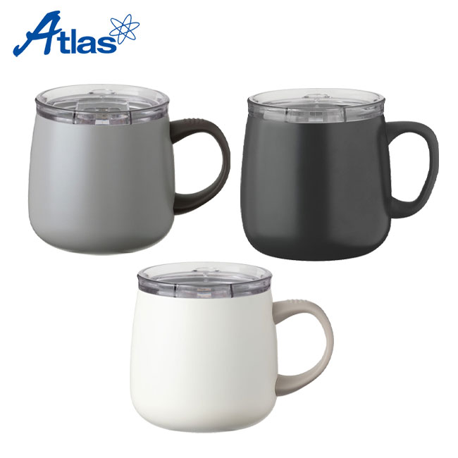 アトラス スライド蓋付きマグカップ390mL（AFSM-402）本体カラー展開