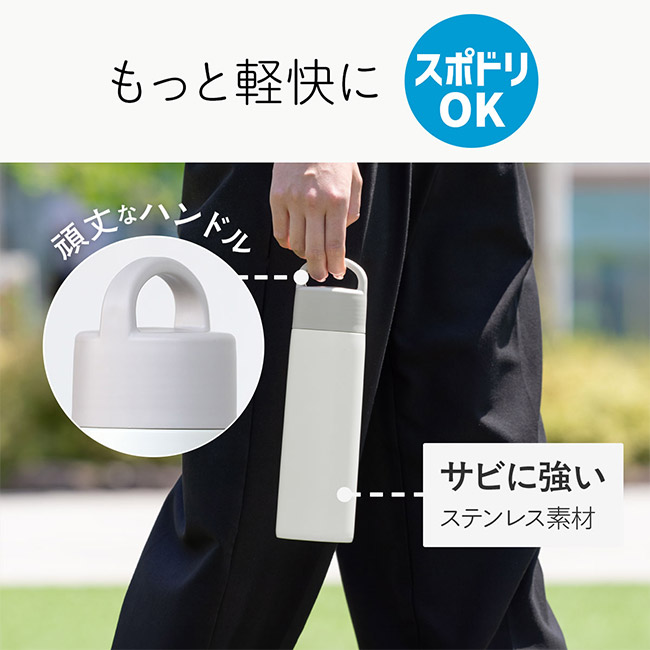 アトラス Basic Productsハンドル付きスクリューボトル510ml(AHS-510)もっと軽快に スポドリOK