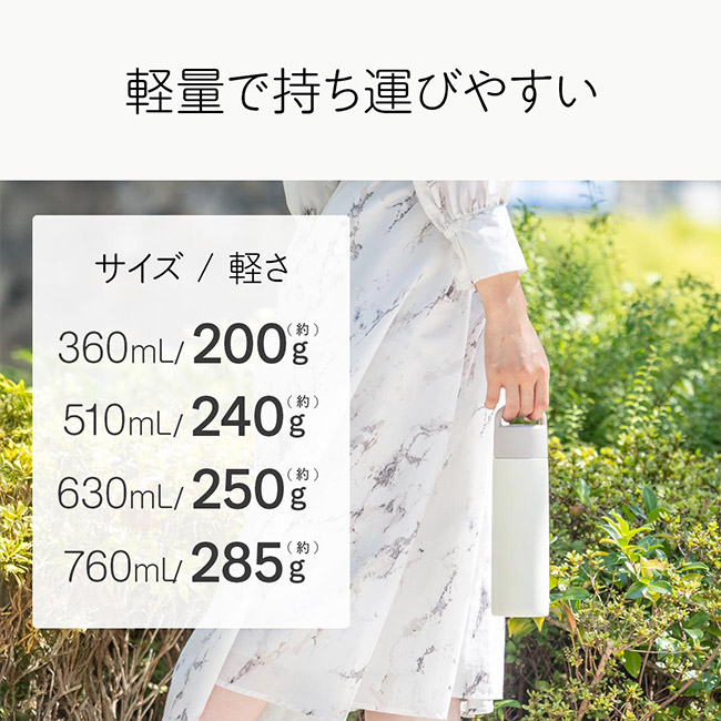 アトラス Basic Productsハンドル付きスクリューボトル760ml(AHS-760)軽量で持ち運びやすい