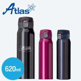 アトラス　Airlist 超軽量ワンタッチボトル 620ml 【在庫限り商品】