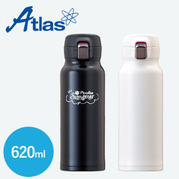 アトラス Airlist 超軽量ワンタッチボトル 620ml 【ARNW】