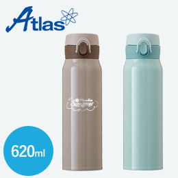 アトラス Airlist 超軽量ワンタッチボトル 620ml  【AROW】