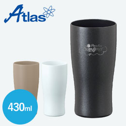 アトラス Sinqs セラミック塗装 ステンレスタンブラー 430ml 