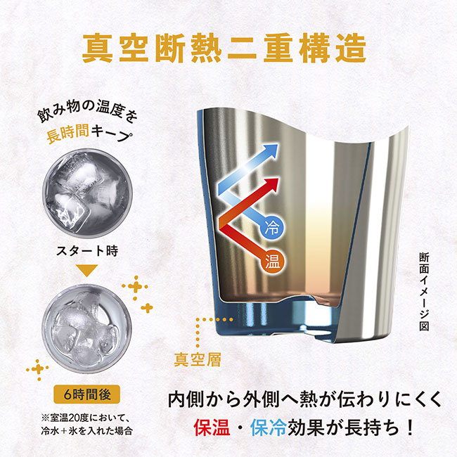 アトラス Sinqs 真空タンブラー　630ml（ASTN-630）真空断熱二重構造