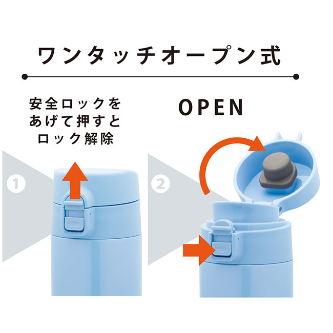 アトラス 超軽量ワンタッチボトル500ml （atAUW-500）ワンタッチオープン式