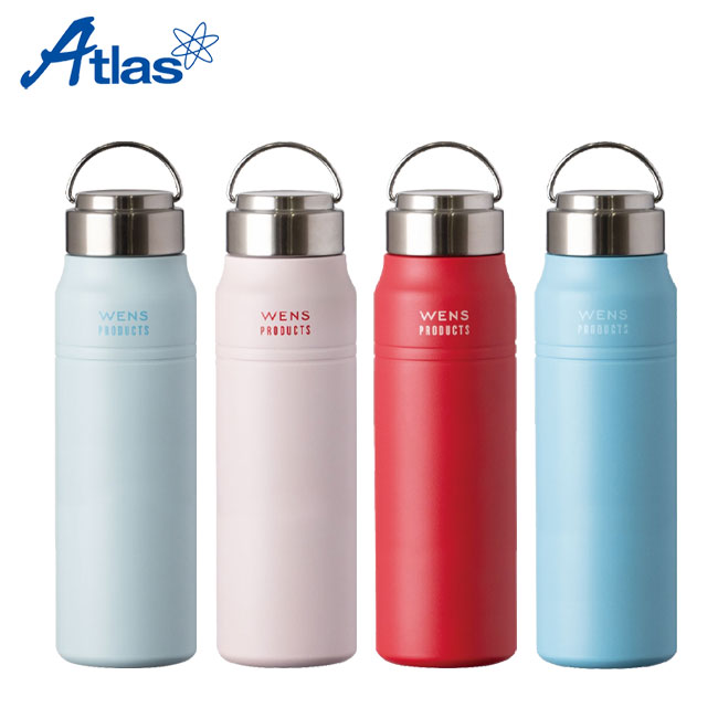 アトラス Wens ハンドル付きスクリューボトル スリムタイプ 700ml（AWPB-701）本体カラー展開