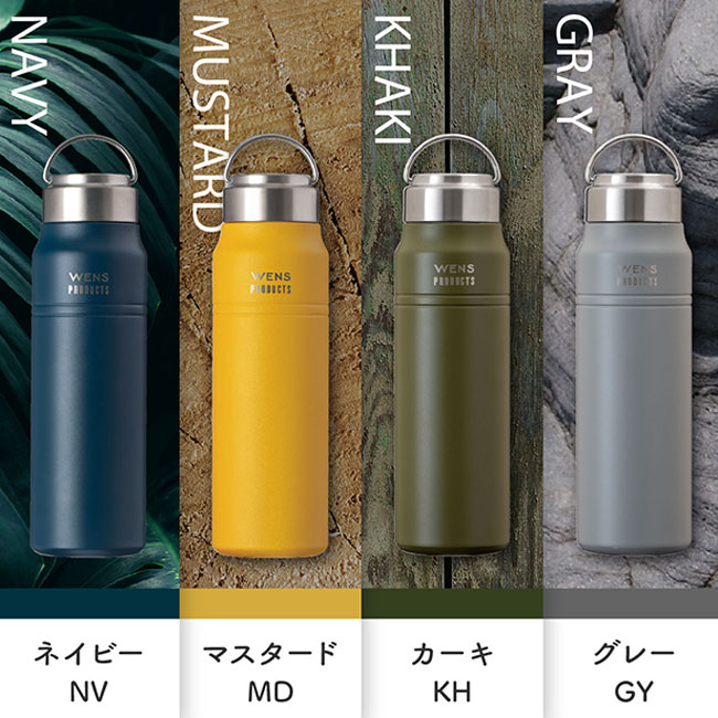 アトラス Wens ハンドル付きスクリューボトル スリムタイプ 700ml（AWPB-701）カラー展開イメージ２