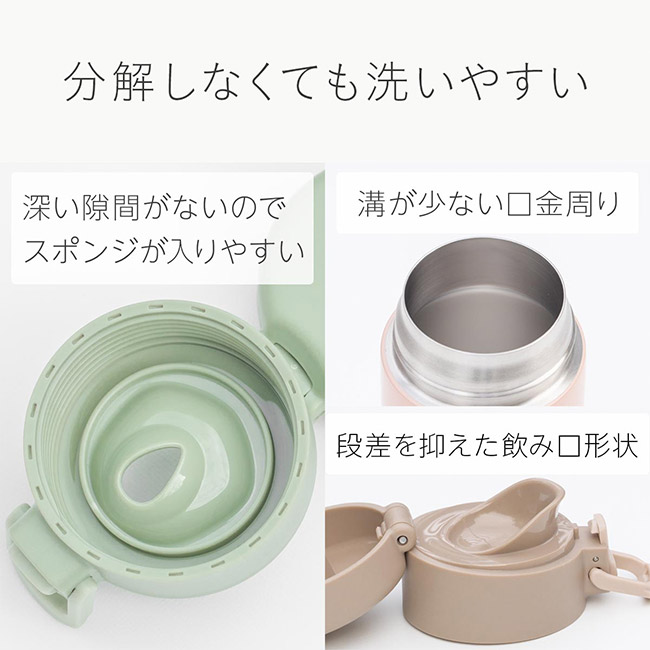 アトラス Basic Productsワンタッチボトル340ml(AWR-340)分解しなくても洗いやすい