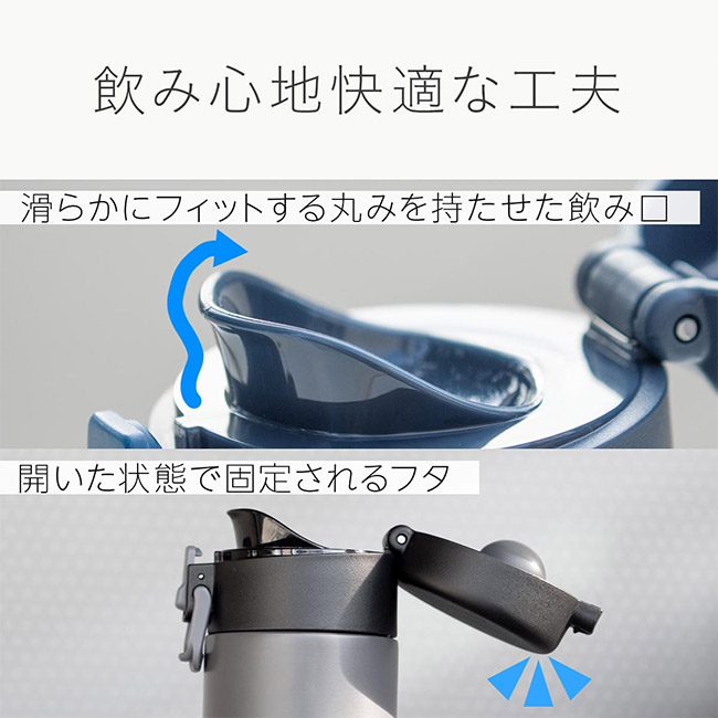 アトラス Basic Productsワンタッチボトル600ml(AWR-600)のみ心地快適な工夫