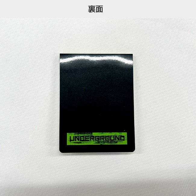 オリジナルふせん 表紙カバー付W60×H80mm 付箋2本タイプ（SNS-3000006）裏面