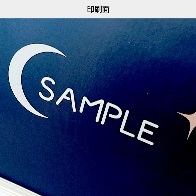 オリジナルふせん 表紙カバー付W130×H80mm 付箋6本タイプ（SNS-3000017）印刷面