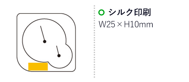 ライフチェックメーター（温湿度計）（6023-60）シルク印刷
