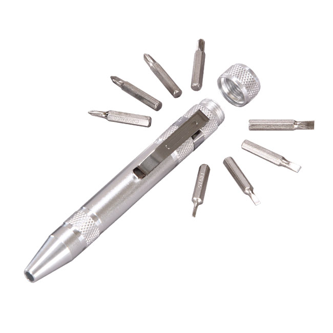 銀色の工具ペン（6147SL-65）ペン先種類