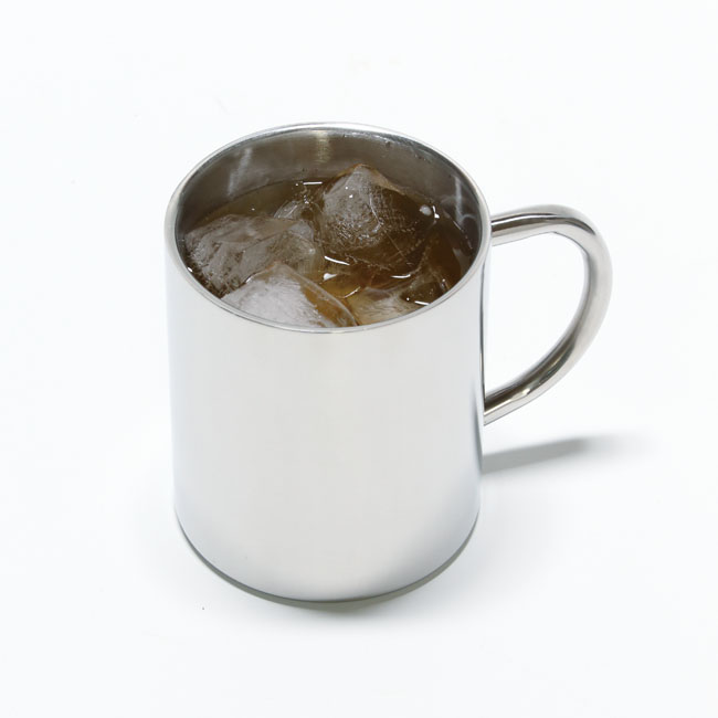 ステンレスマグカップ(6519-65)冷たい飲み物もしっかり対応