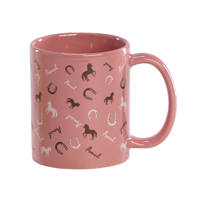ホースマグカップ(6563-60)ピンク