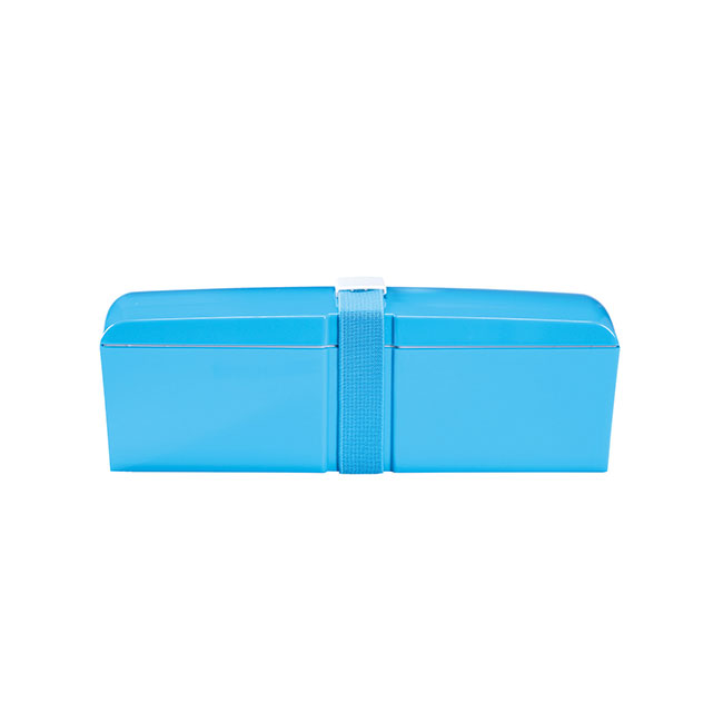 コットン保冷温トート＆ランチボックス（ep6740）ランチボックス（ブルー）