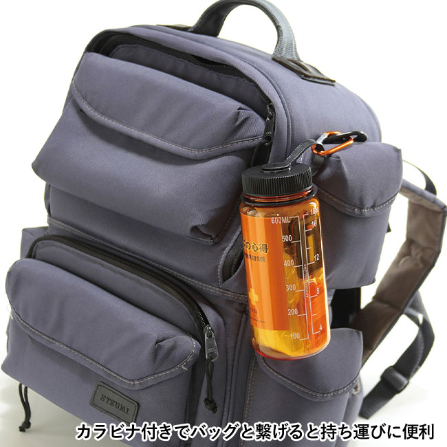 防災ボトル7点セット（ep7324）カラビナ付きでバッグと繋げると持ち運びに便利