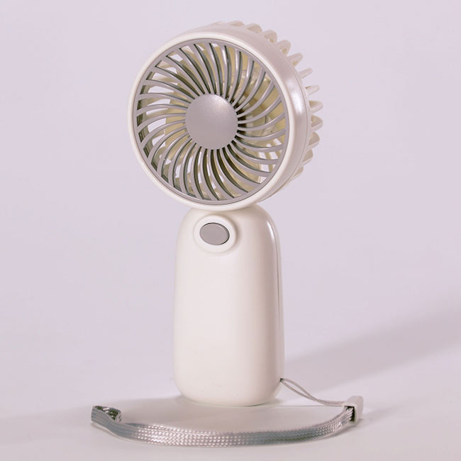 ハンディファン（乾電池式）（SNS-0500327）自立もできるコンパクトファン