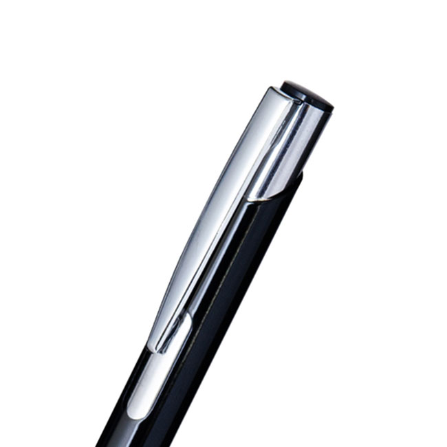 メタリックボールペン(黒)（hi074448）クリップ部分
