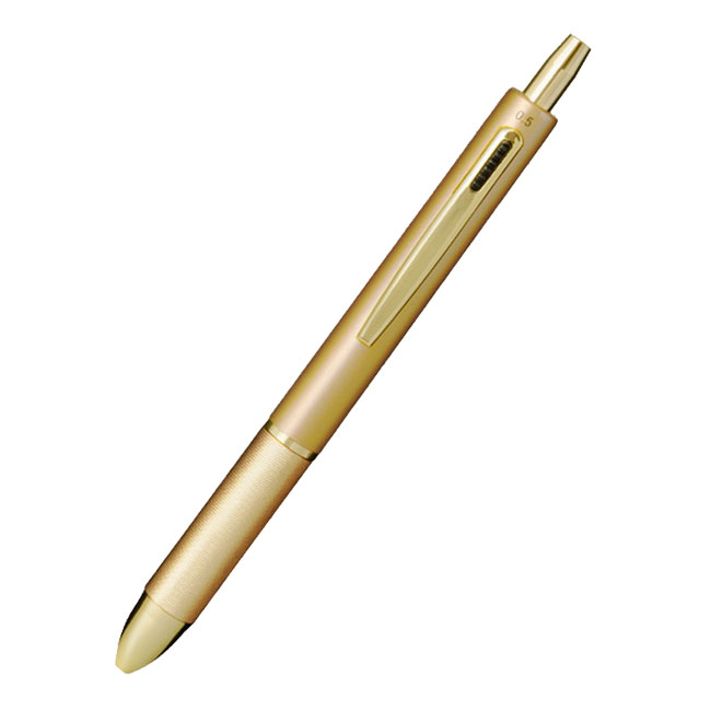 4ファンクションペン(ケース付)(ゴールド)（hi129841）