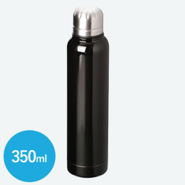 ステンレススリムボトル(350ml)(黒)