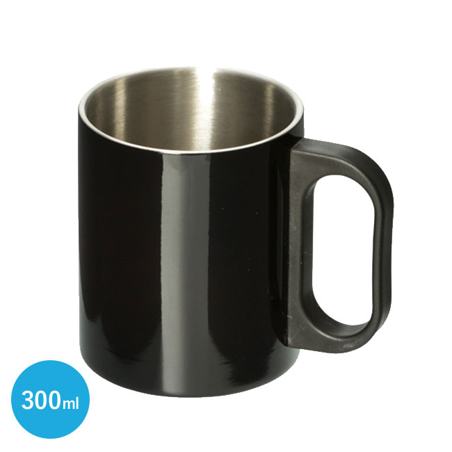 ステンレスマグ(300ml)(黒) 品番：hi197642イメージ