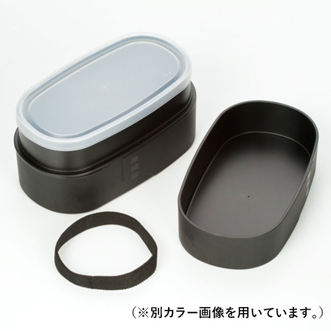 モノトーンわっぱ2段弁当（大）(白)（hi208249）パーツイメージ