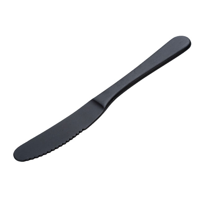 アルミバターナイフ(黒)（hi213540）