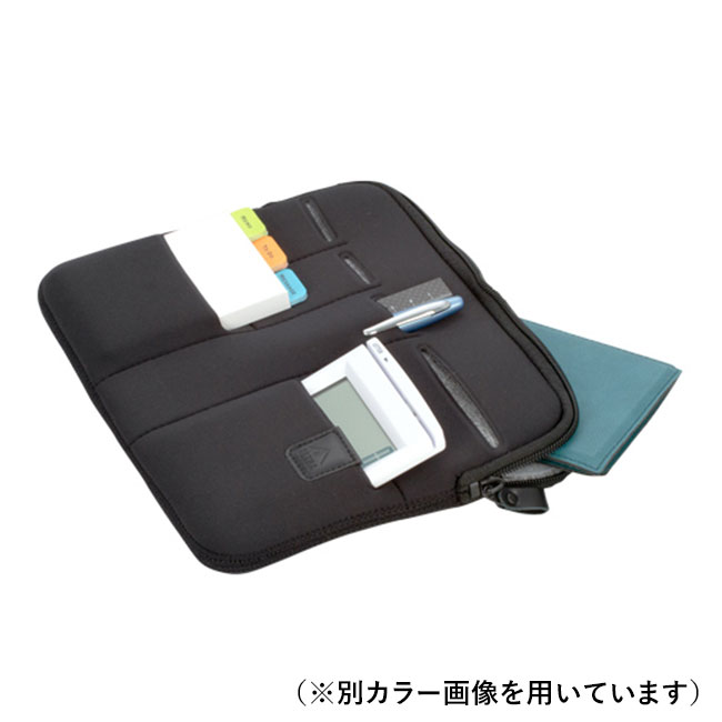 キャリングスリーブ（M)(グレー)(hi220357)ビジネス向けのポケットが多い仕様