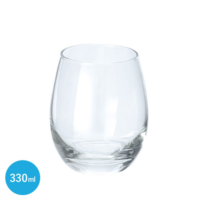 ラウンドグラス(330ml) 品番：hi227042イメージ