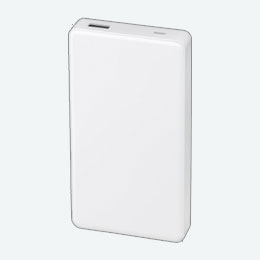 Qi(チー)対応バッテリーチャージャー6,000ｍAh(白)