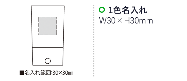 ペンナー（SNS-2300042）名入れ画像　名入れ範囲　w30mm×h30mm
